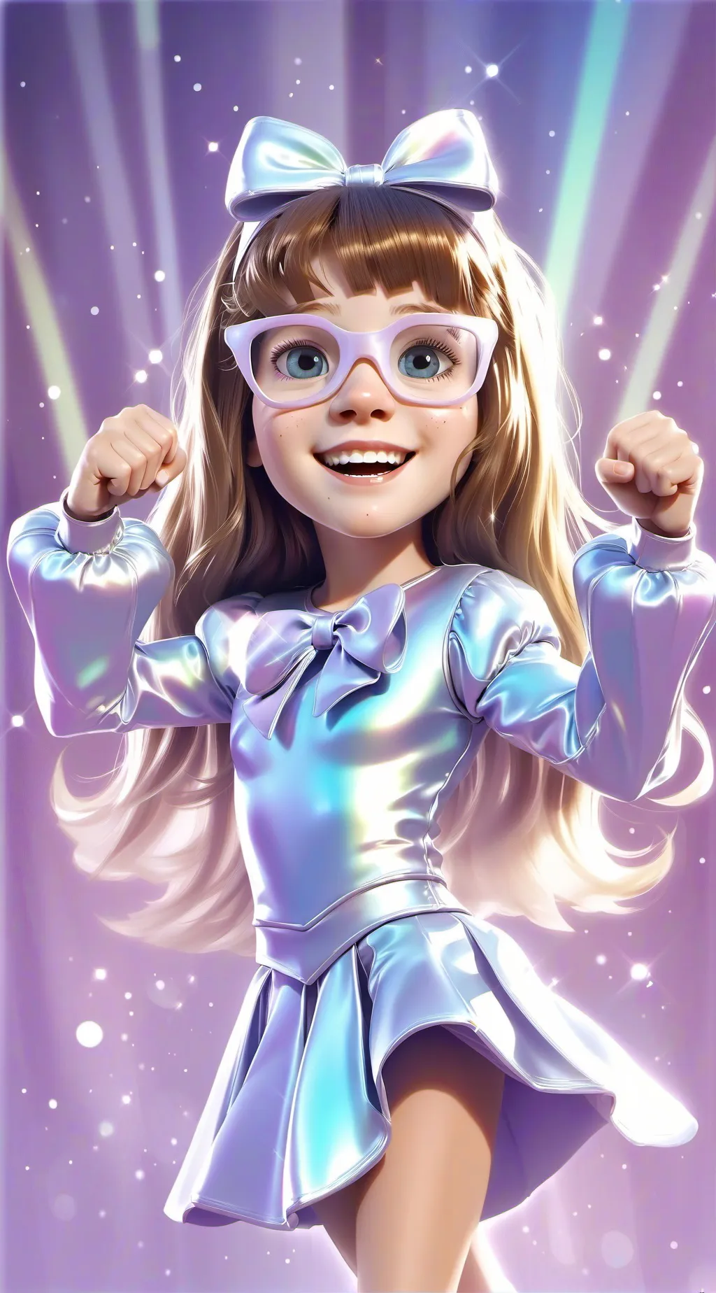 ai character: luna background