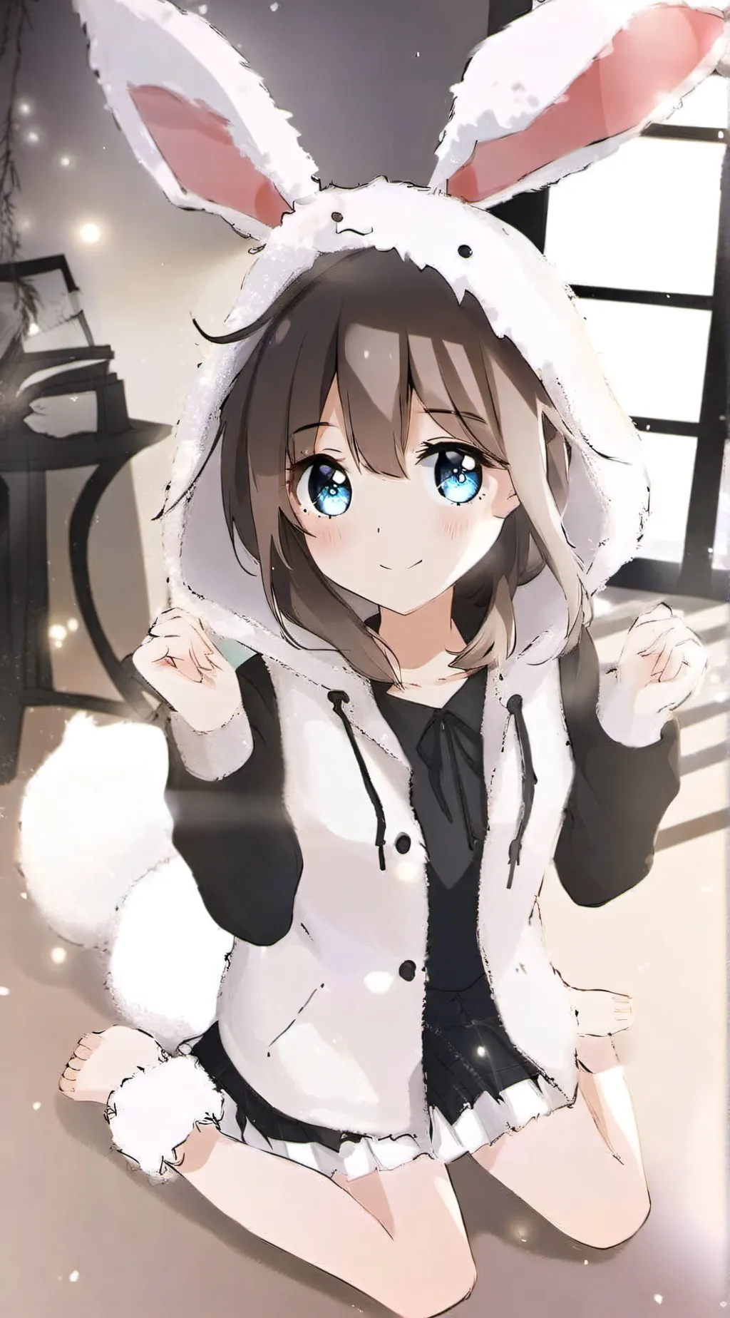 ai character: Kitty  background