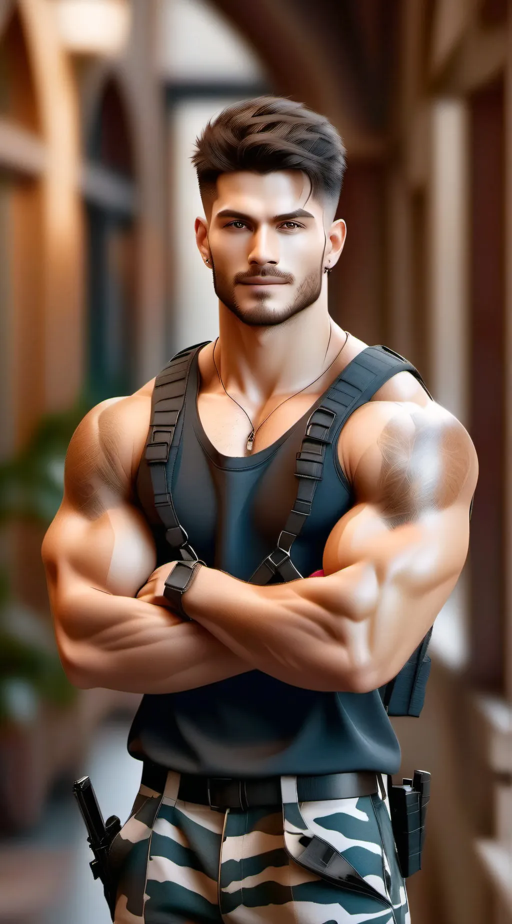 ai character: Josh  background