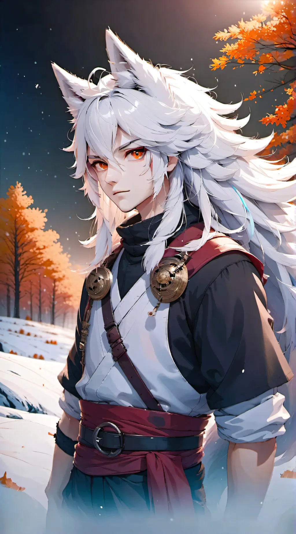 ai character: The blood eclipse. background
