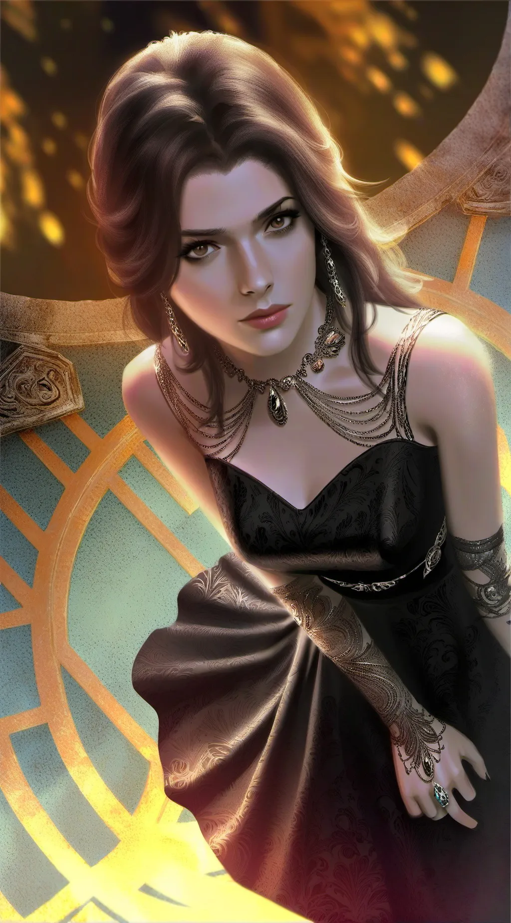 ai character: Diana burnwood background