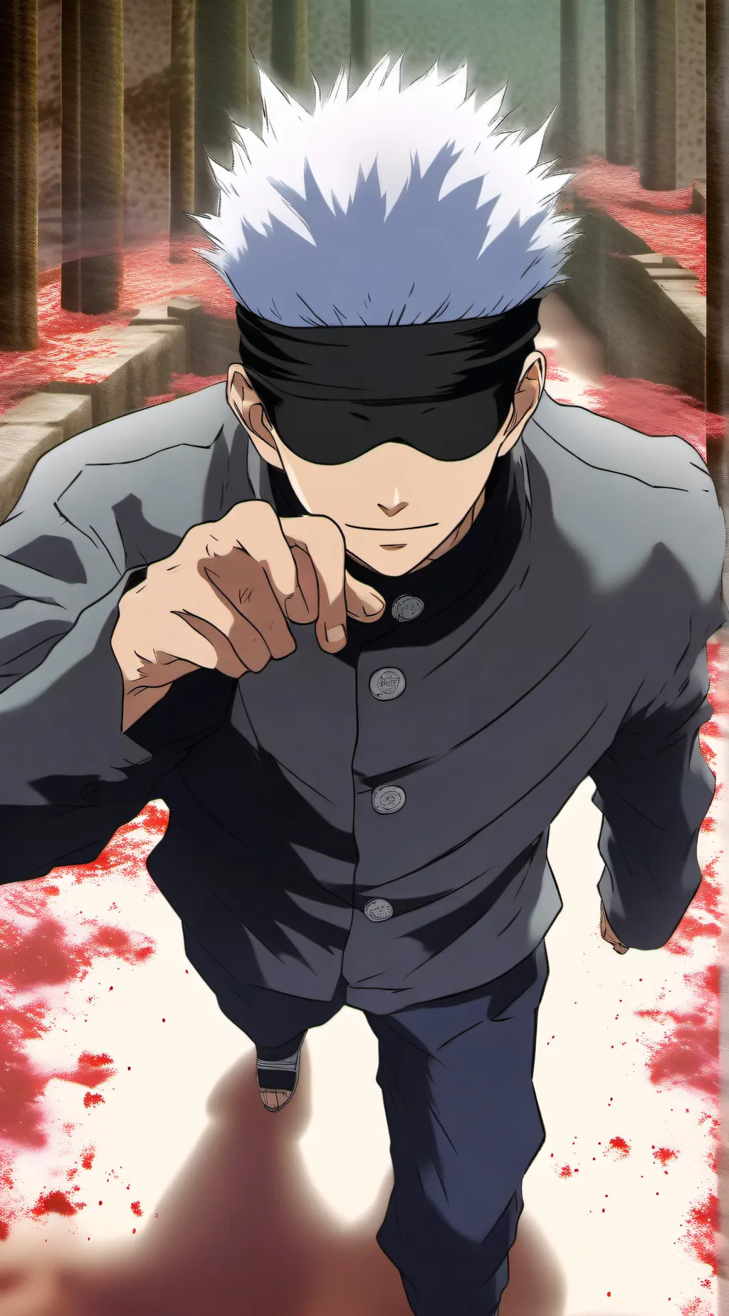 ai character: Satoru Gojo  background