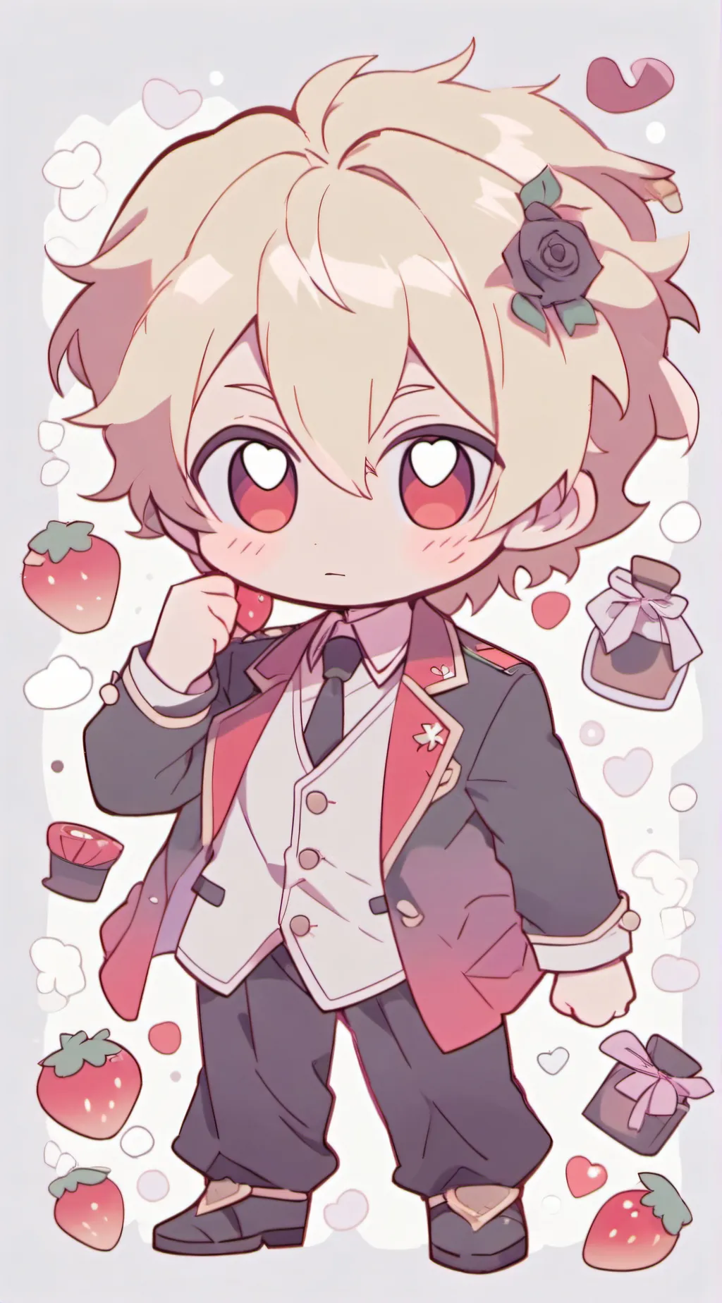 ai character: PRINCE BAKUGO background