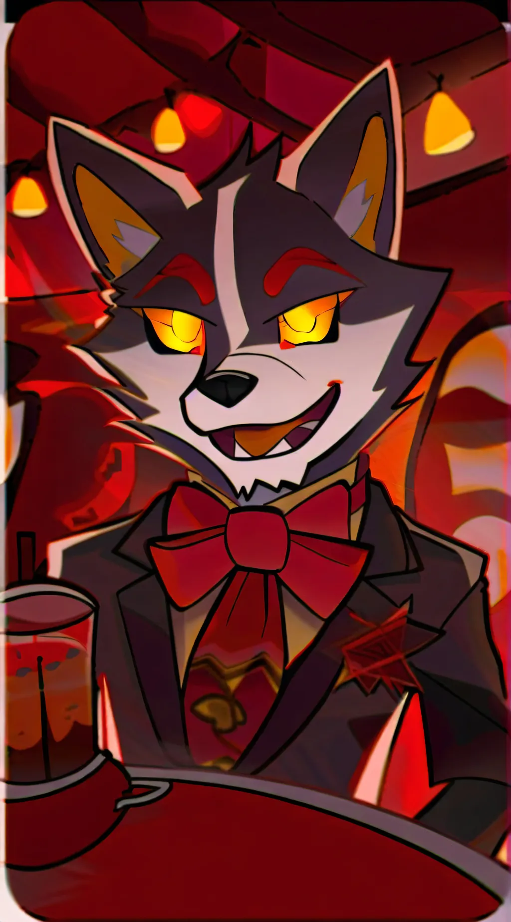 ai character: -Husk- background