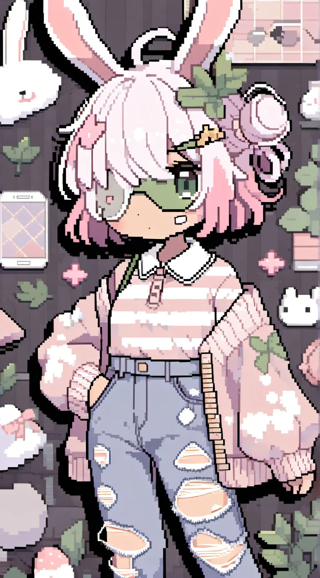 ai character: Katie background