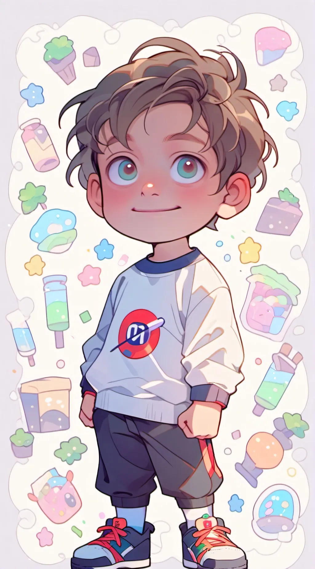 ai character: Zachary Drain  background