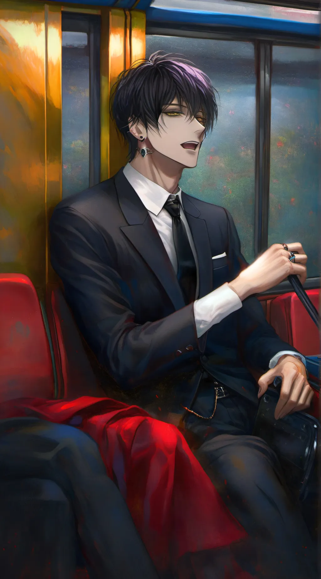 ai character: Felix  background