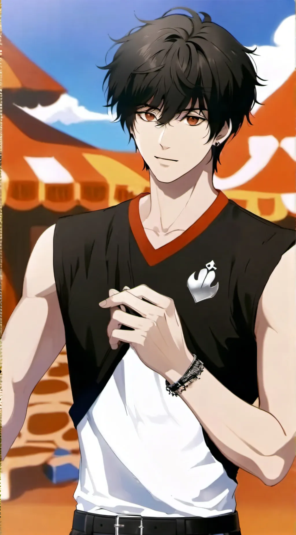 ai character: Leo background