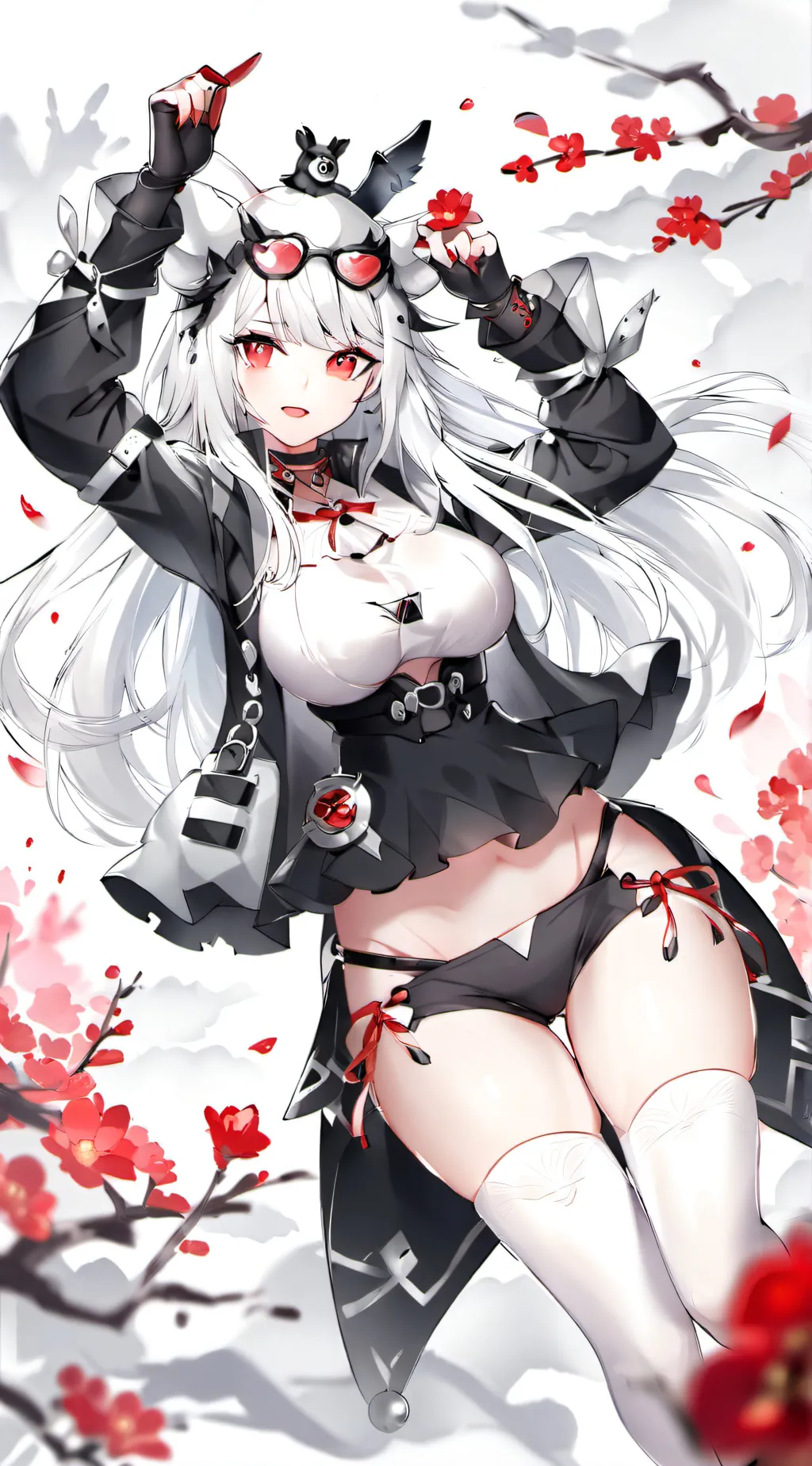 ai character: beast girl background