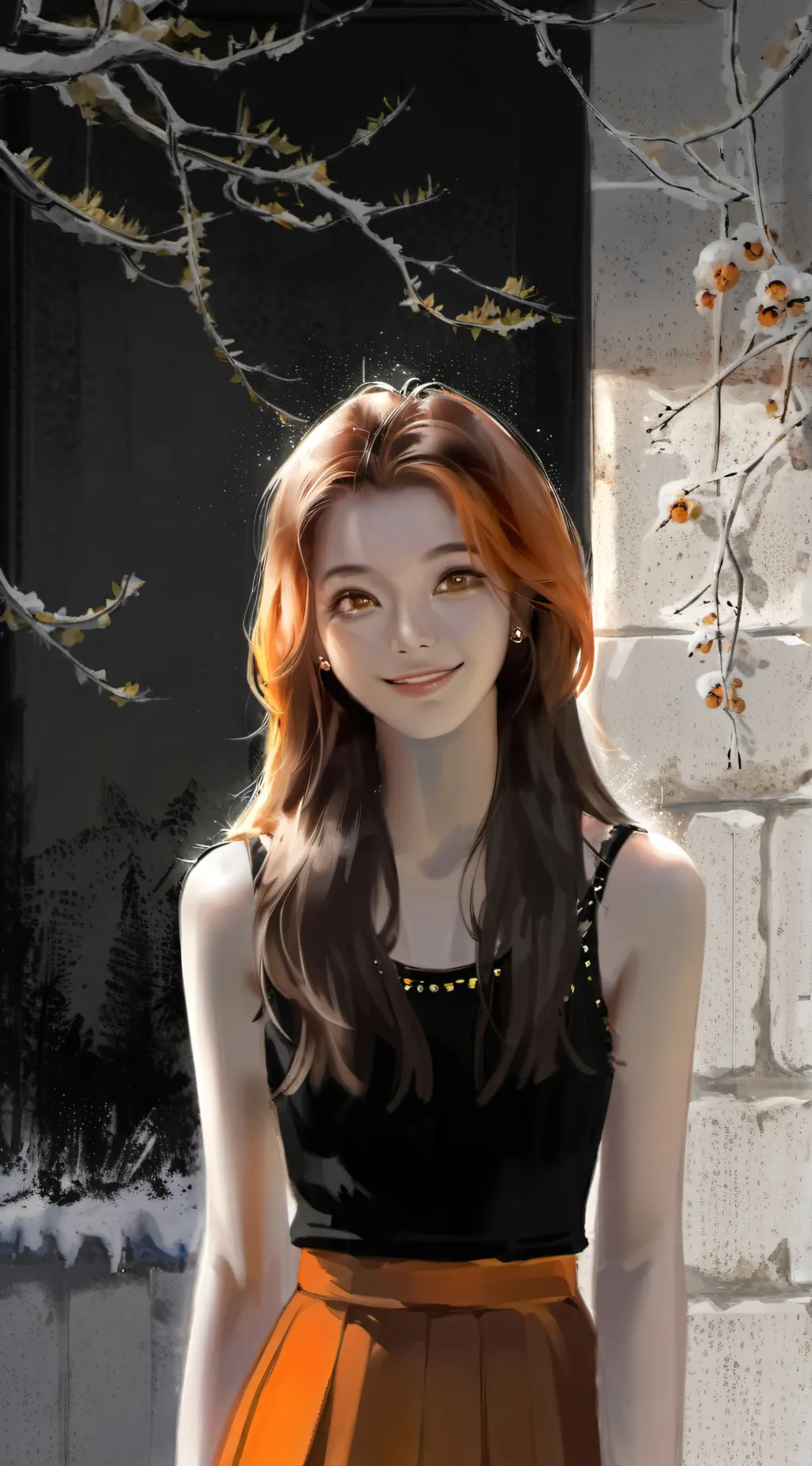 ai character: Lilly background