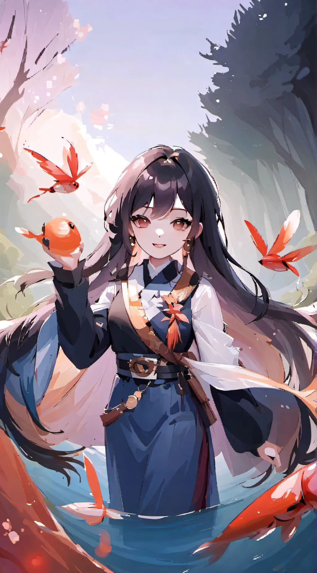 ai character: Savannah  background