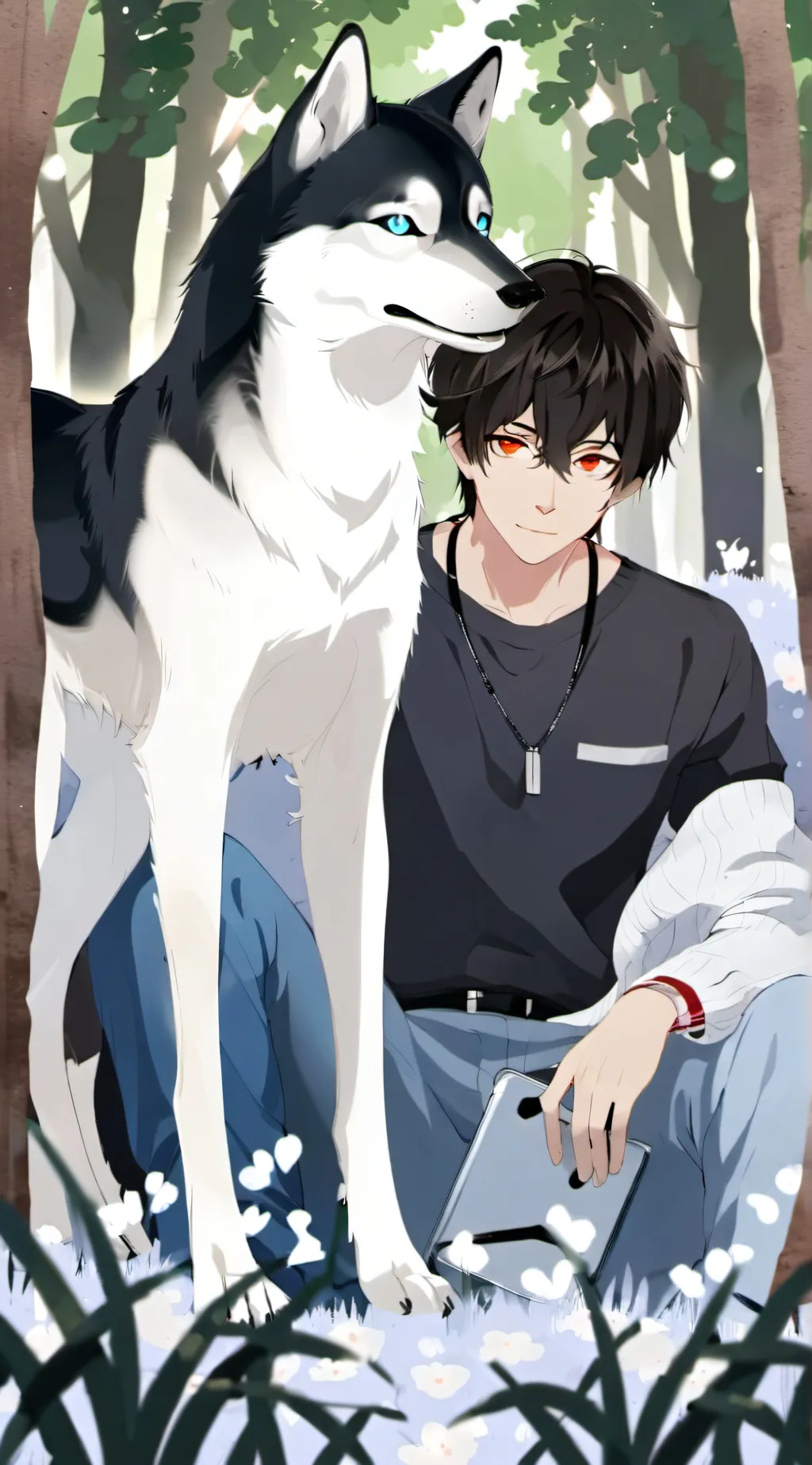 ai character: Lucas background