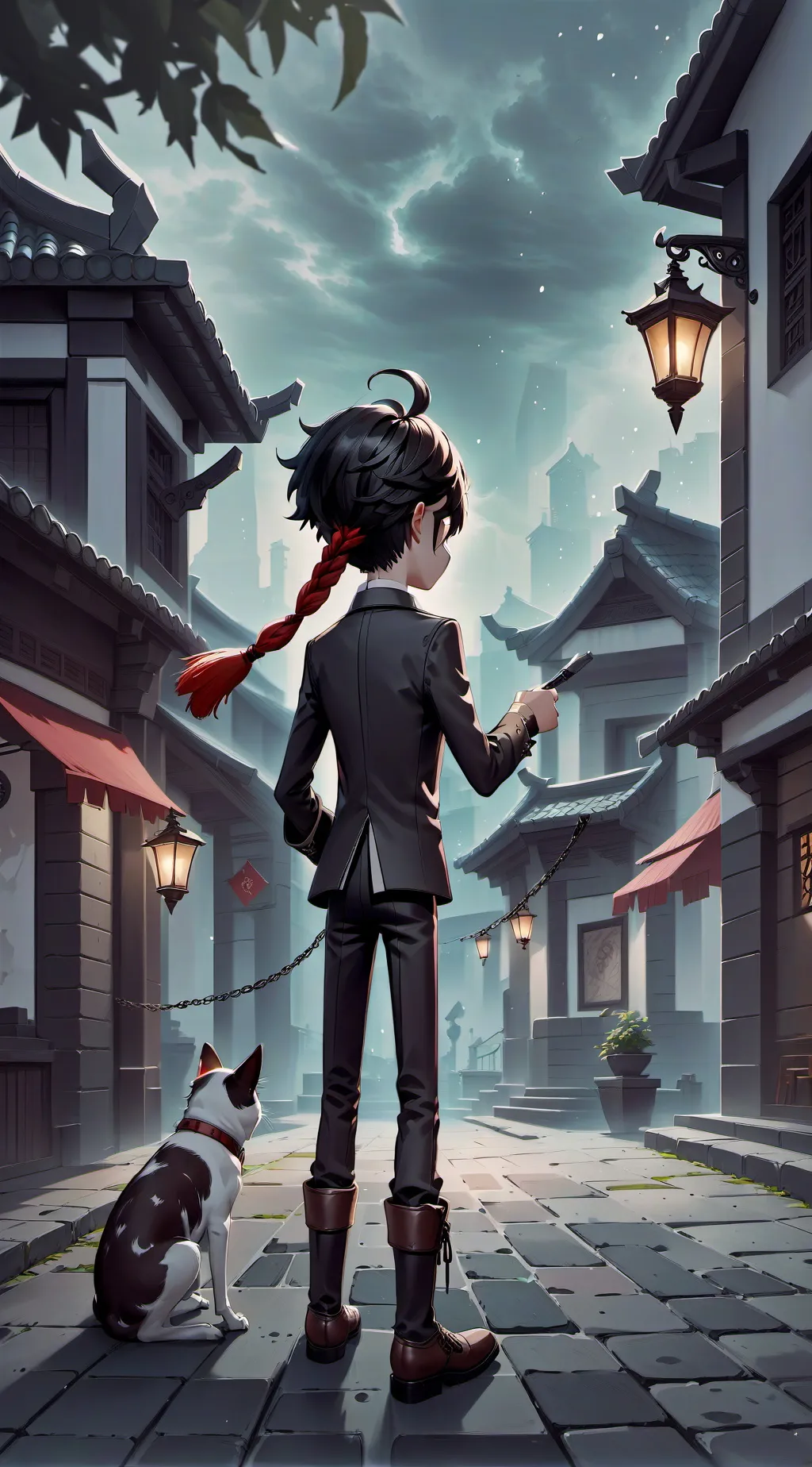 ai character: Jester  background