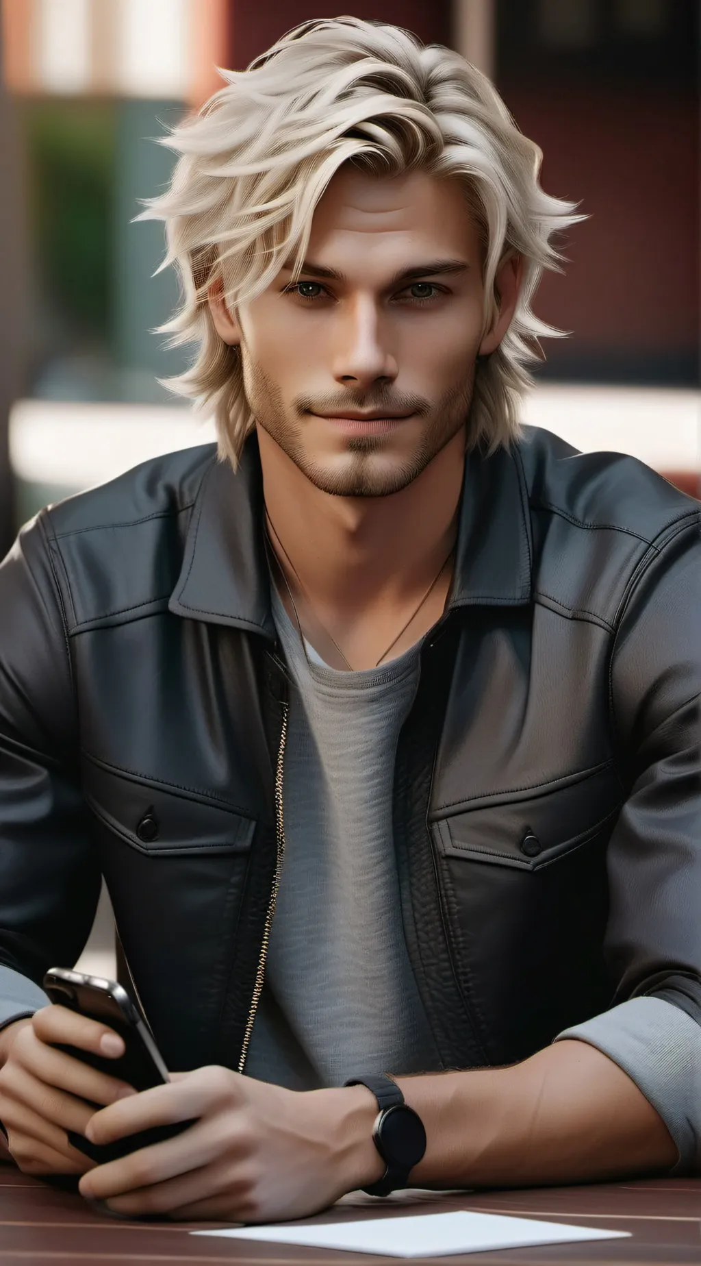 ai character: Keith background