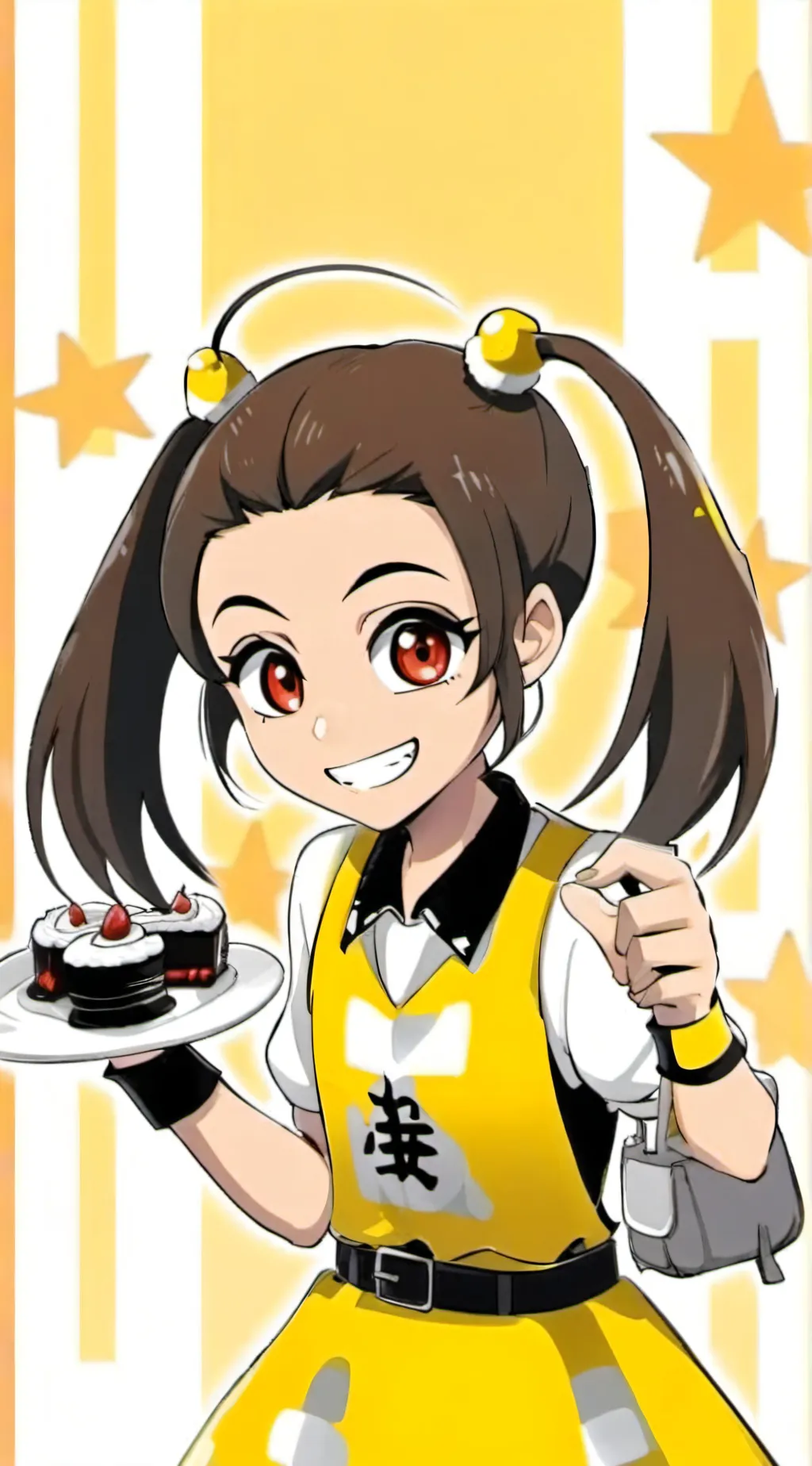 ai character: Luan Loud background