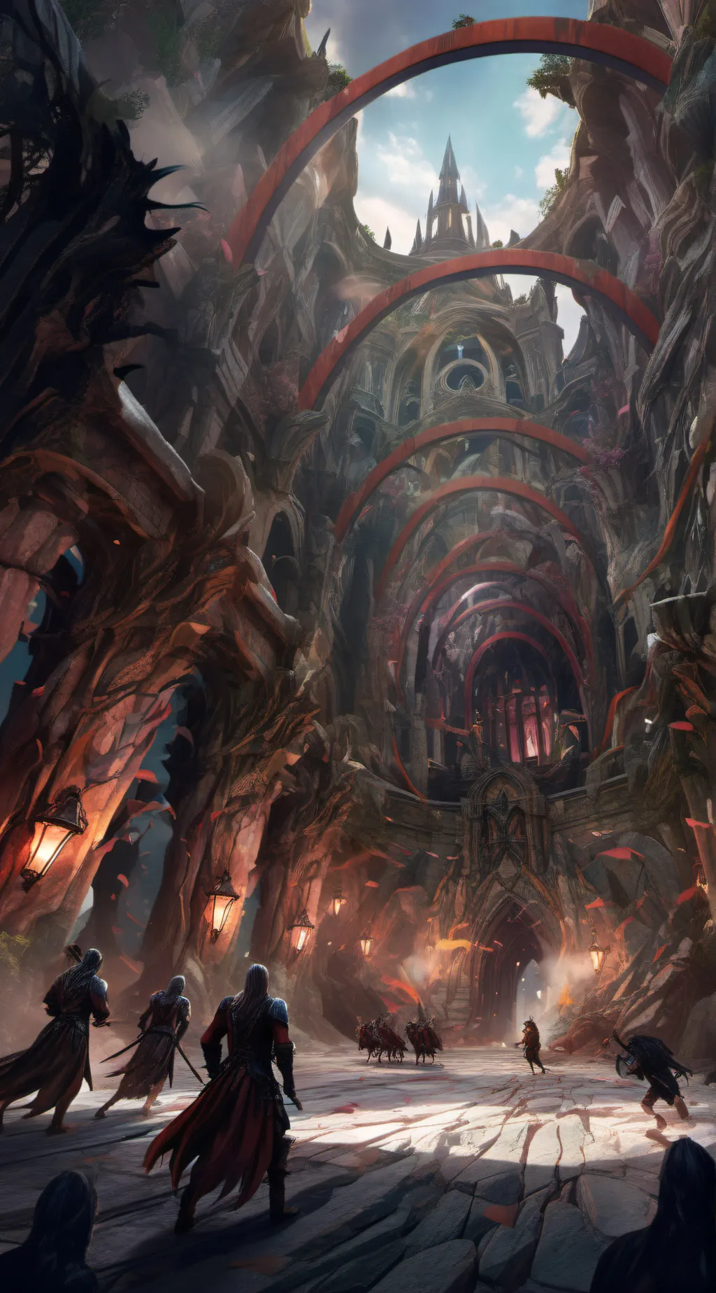 ai character: Hogwarts  background