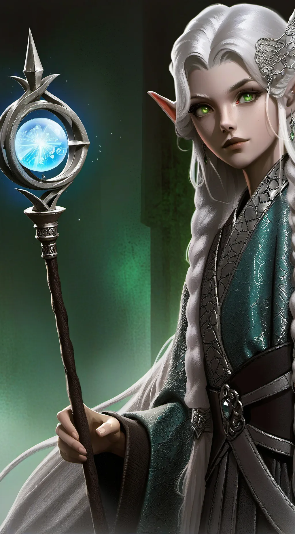 ai character: Elara background