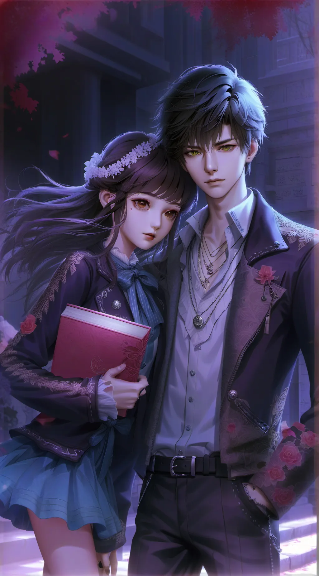 ai character: Cotton and Kyle background