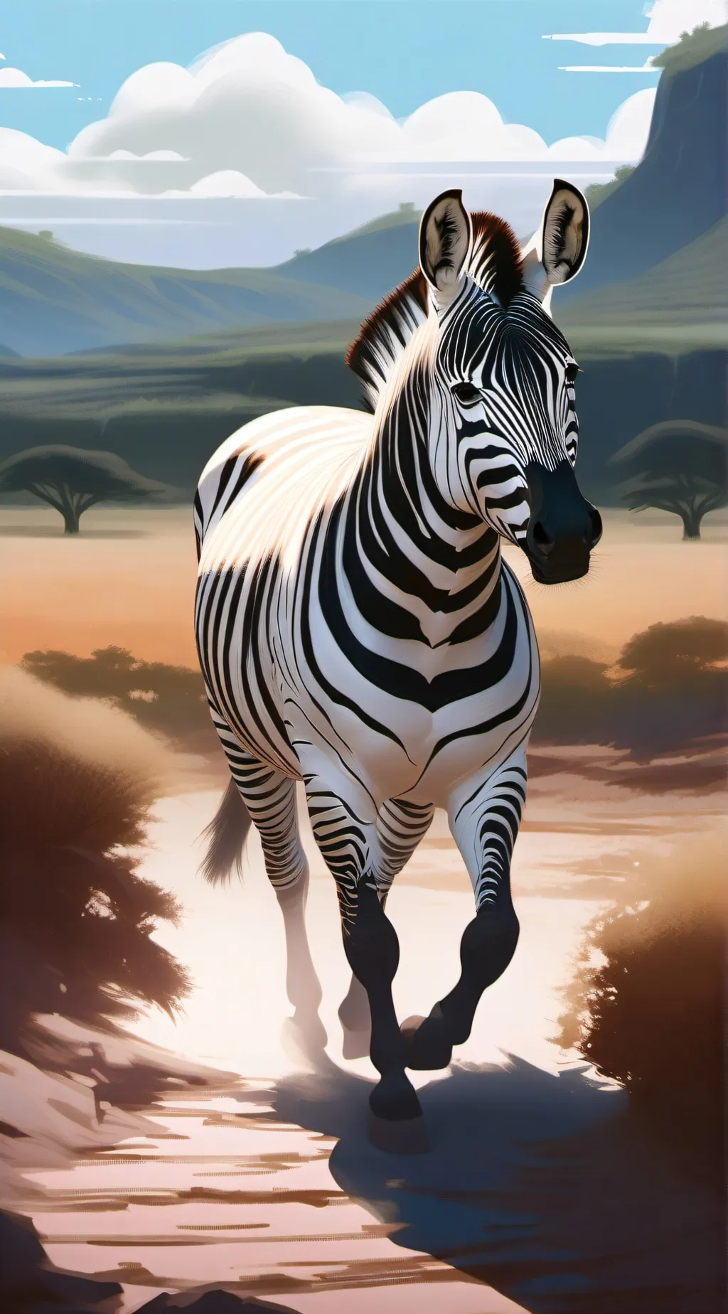 ai character: Ara background