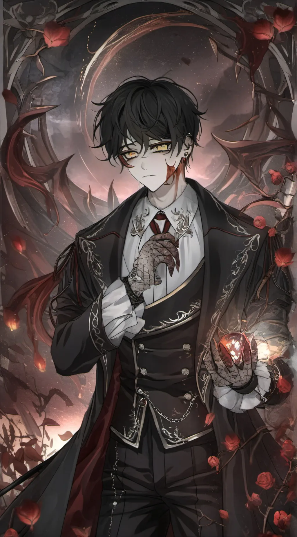 ai character: Thomas  background