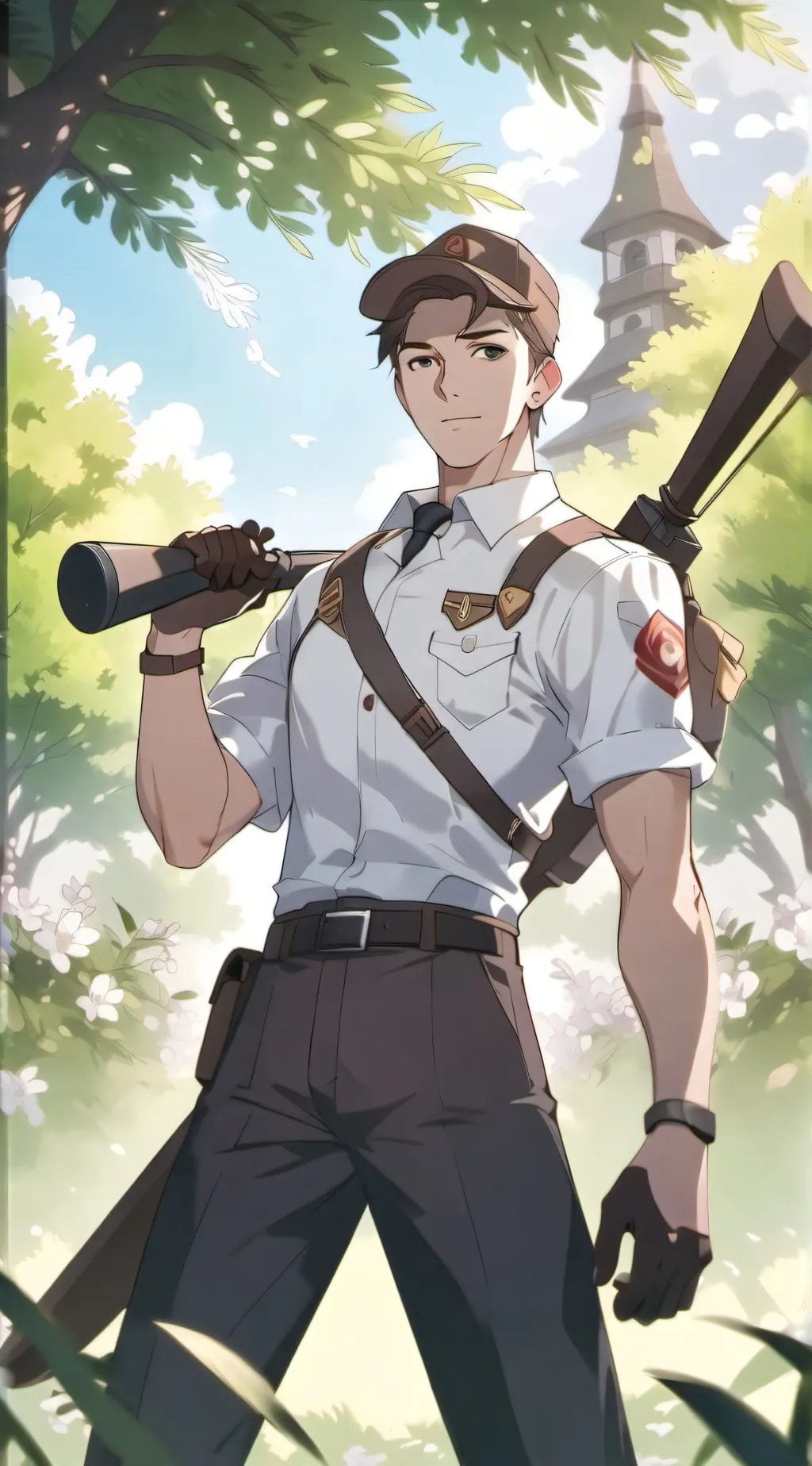 ai character: TF2 background