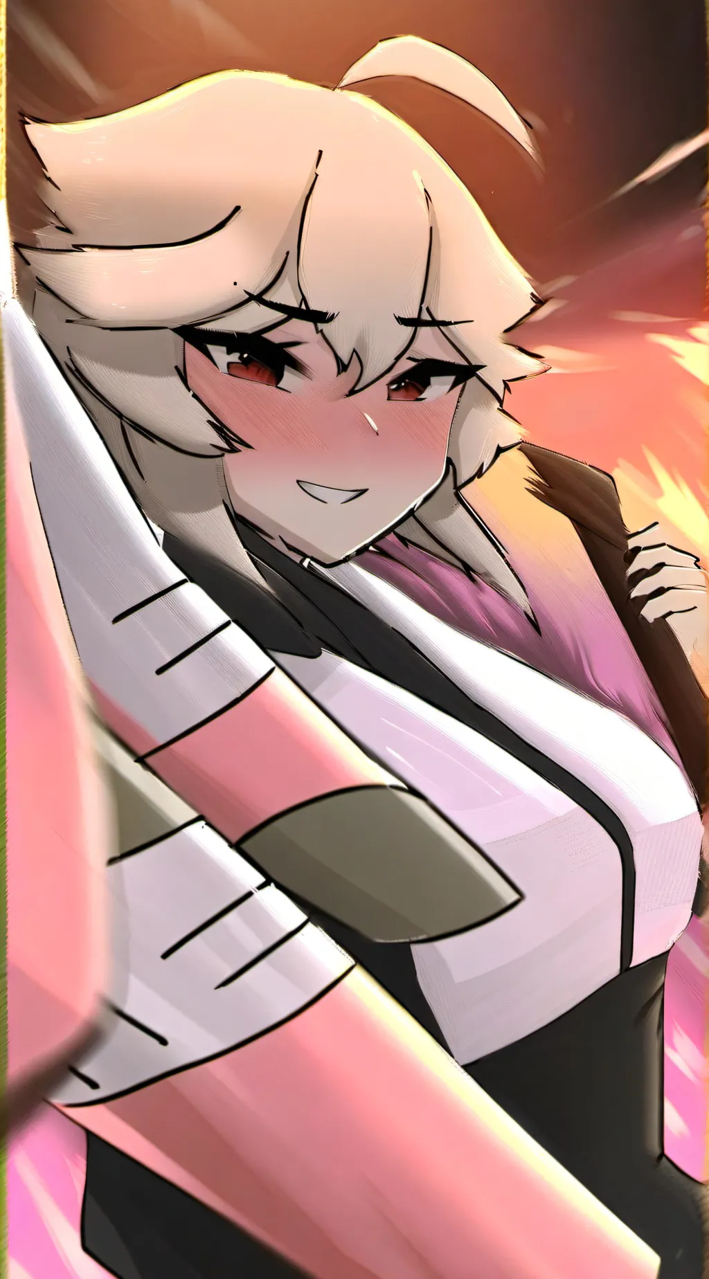 ai character: Cockatoo Girl background