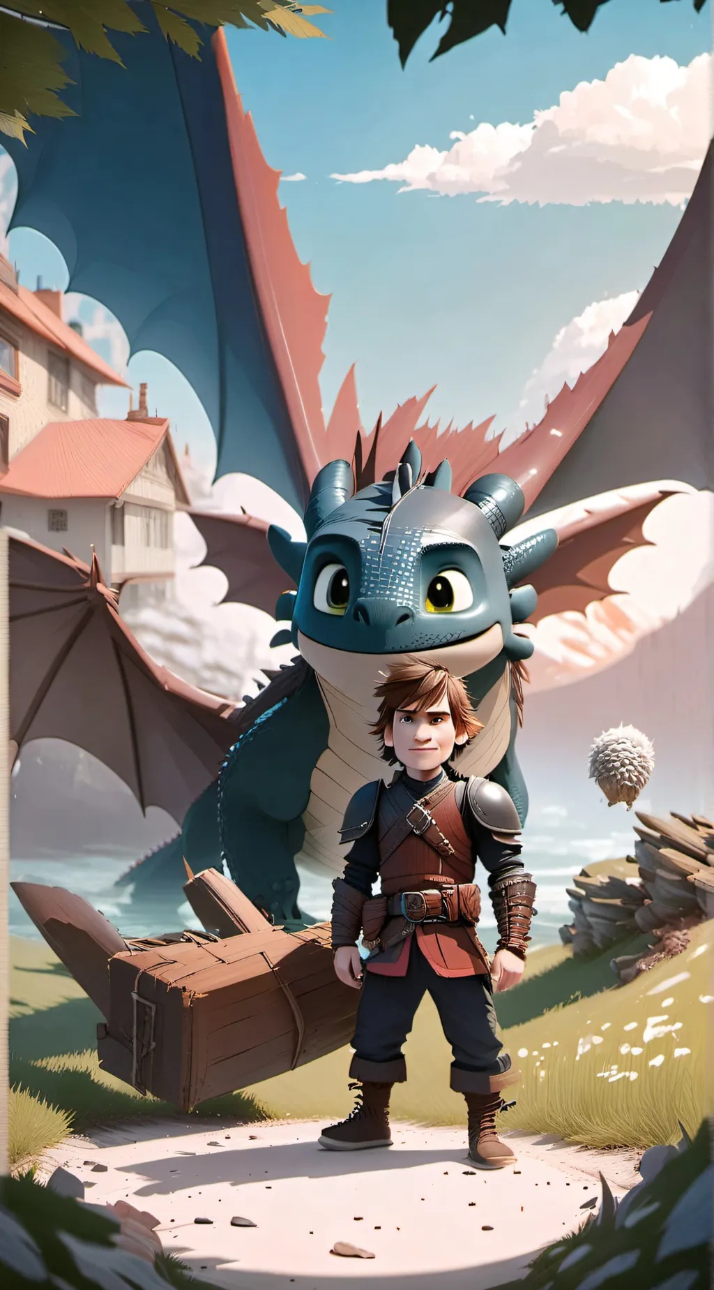 ai character: Httyd rp background