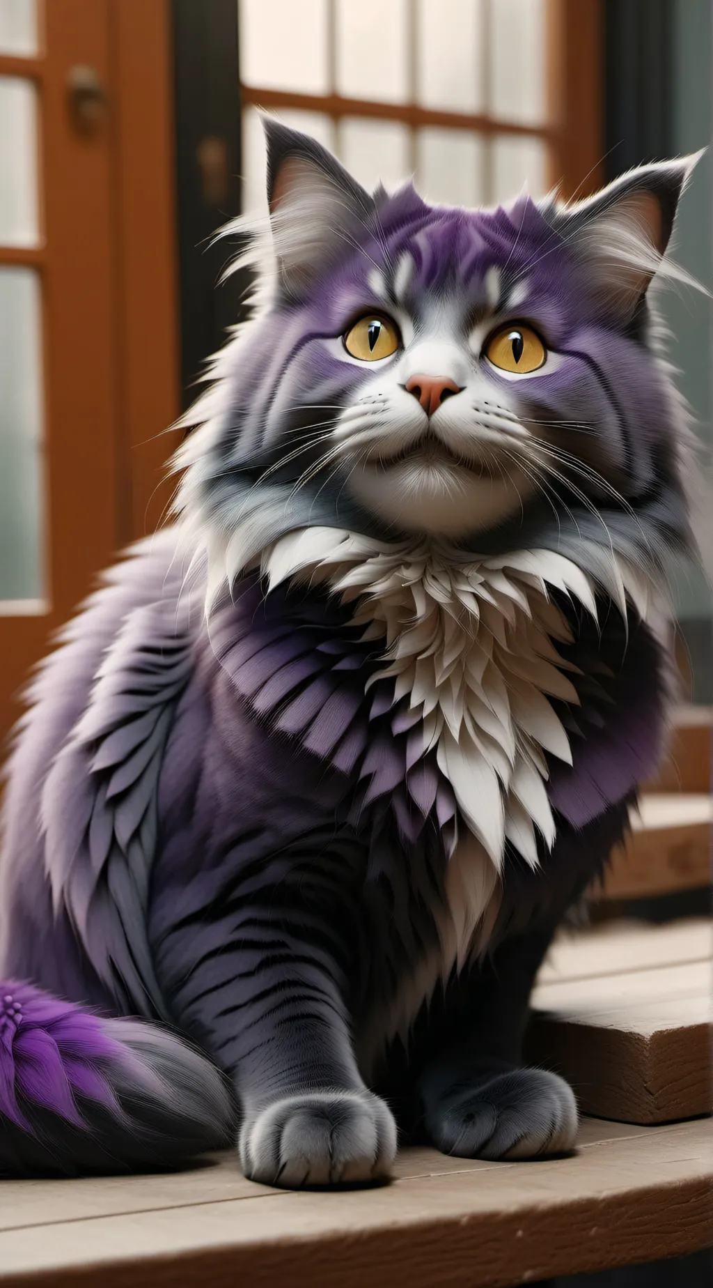 ai character: Cat nap. background