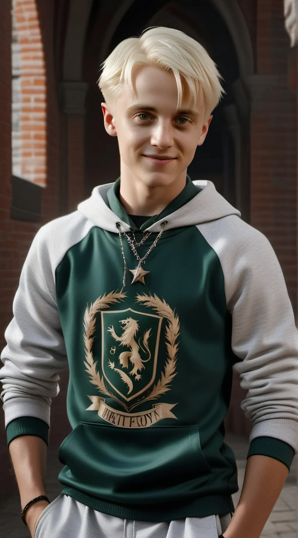 ai character: draco Malfoy  background