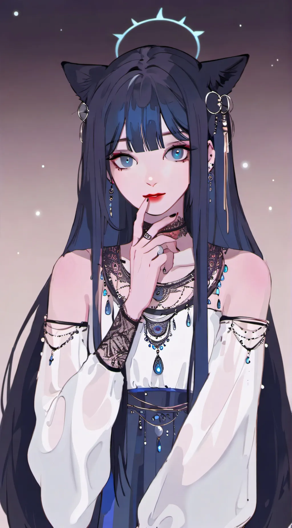 ai character: Hime ☆ background