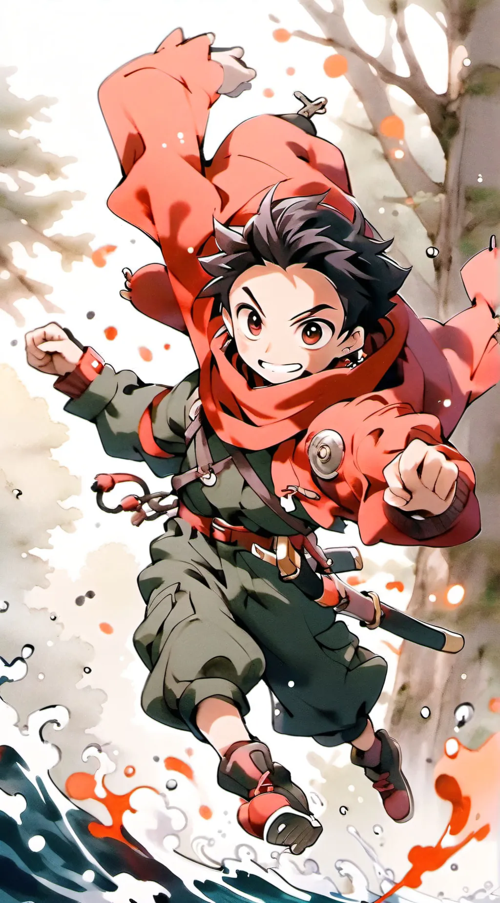 ai character: Demon Slayer! background