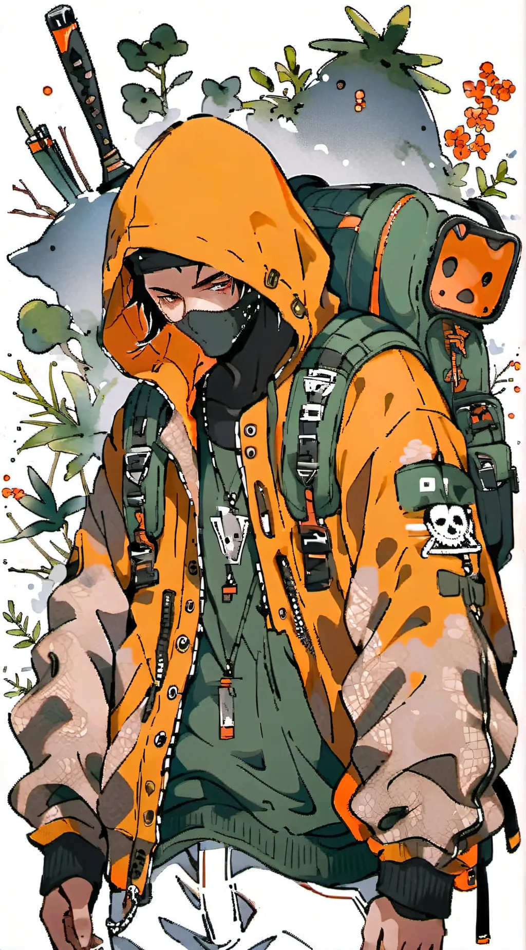 ai character: Off The Grid background