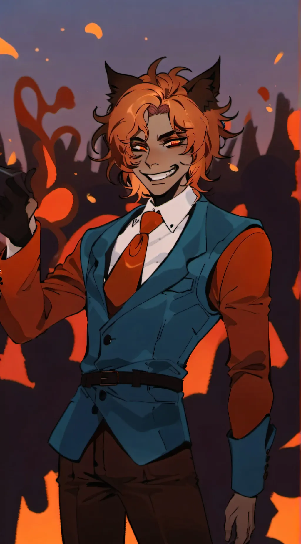 ai character: Vox📺 background