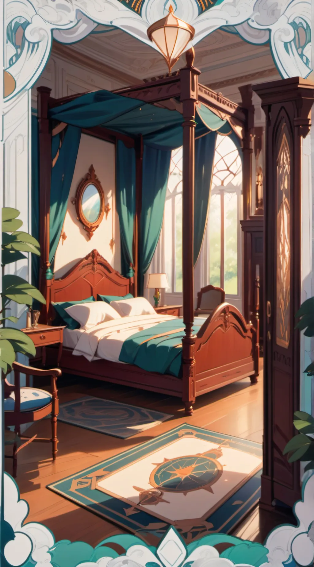 ai character: 😴sleepover🛏️ background