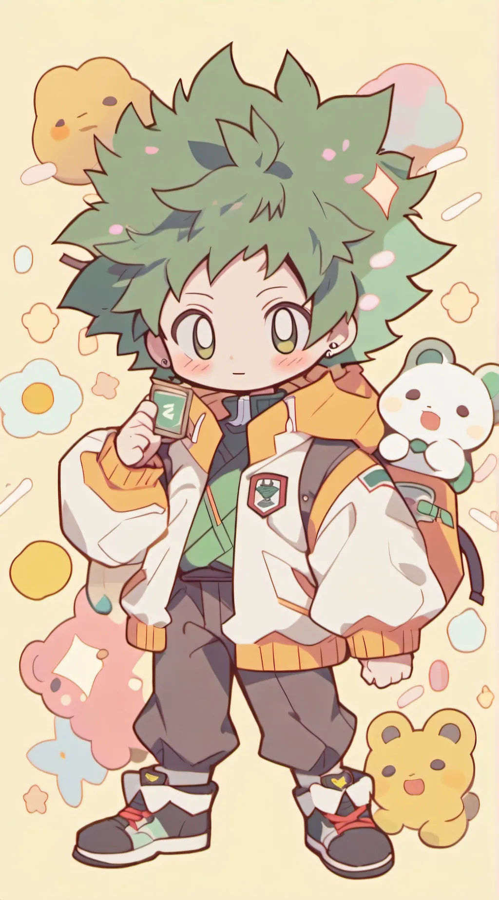 ai character: dekusqaud with y/n background