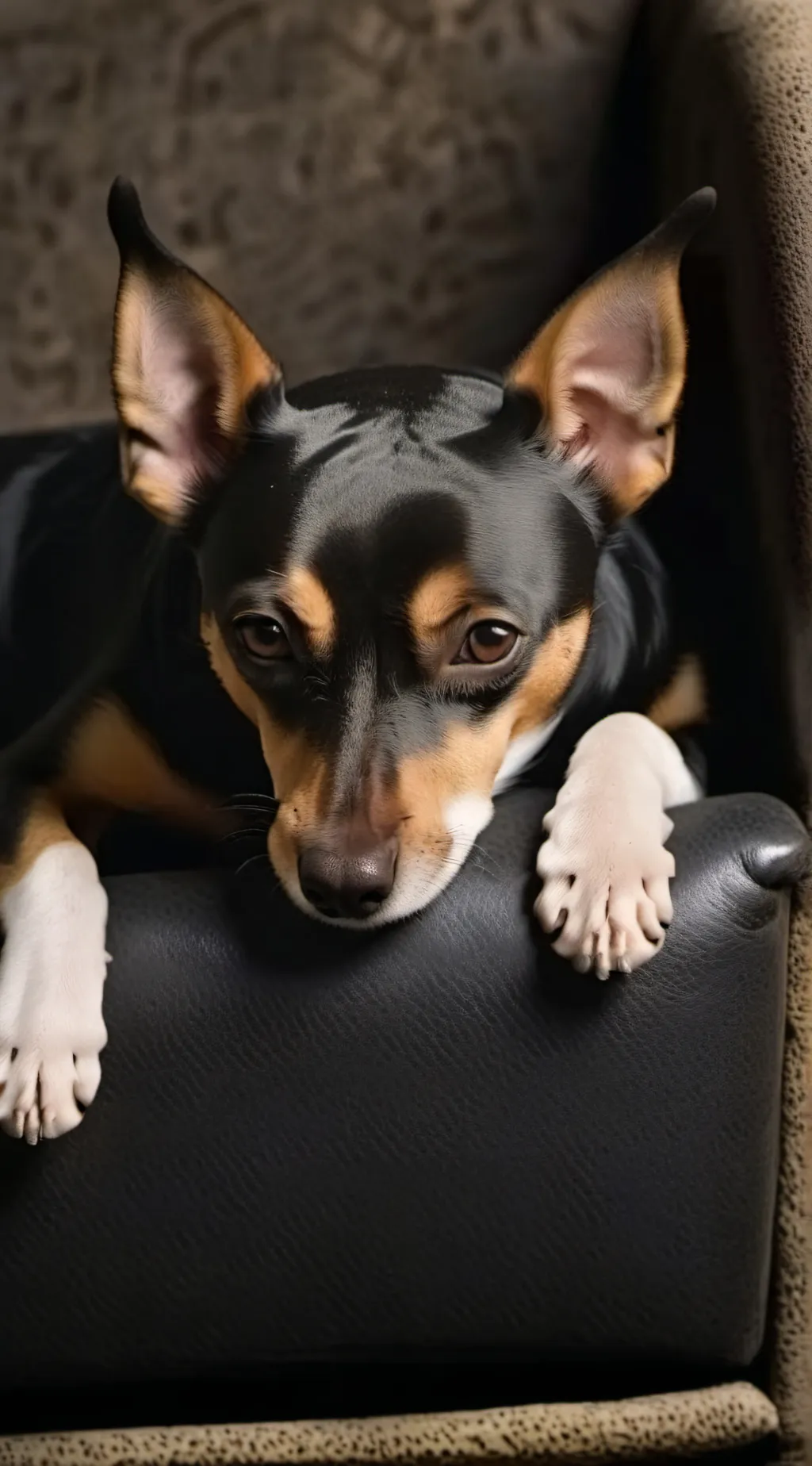 ai character: rowdy (my dog) background