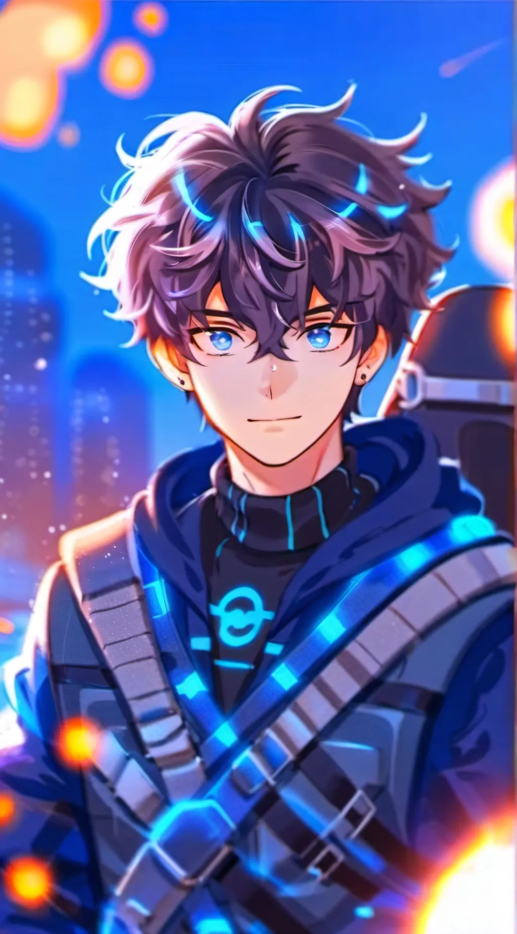 ai character: 💙⚡Jay⚡💙 background