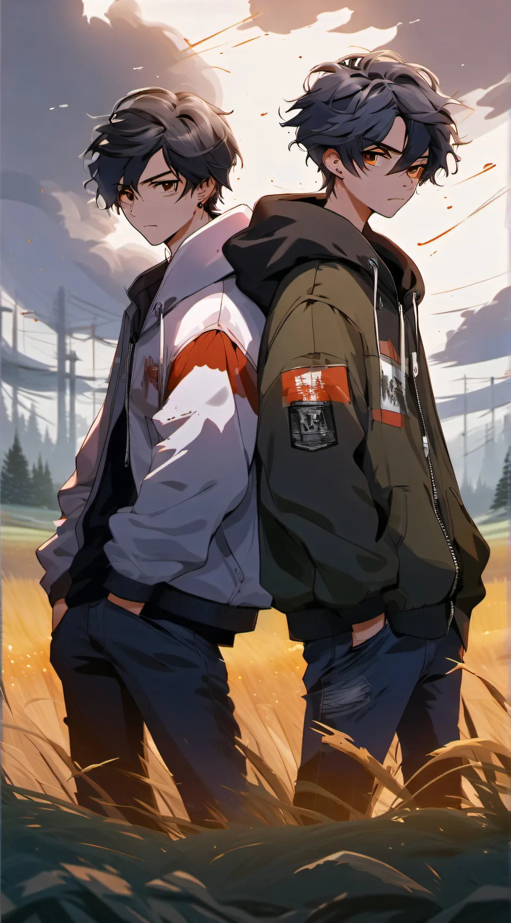 ai character: ☆Kai & Seth☆ background
