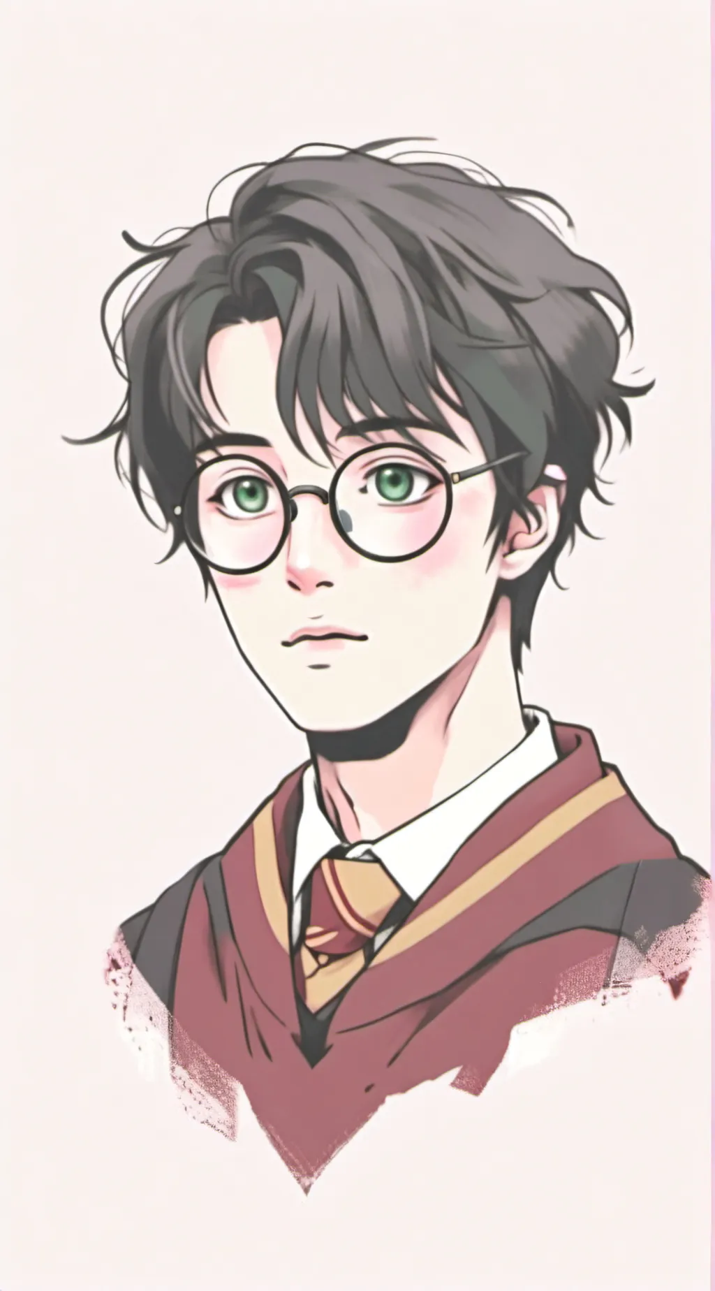 ai character: Harry Potter  background