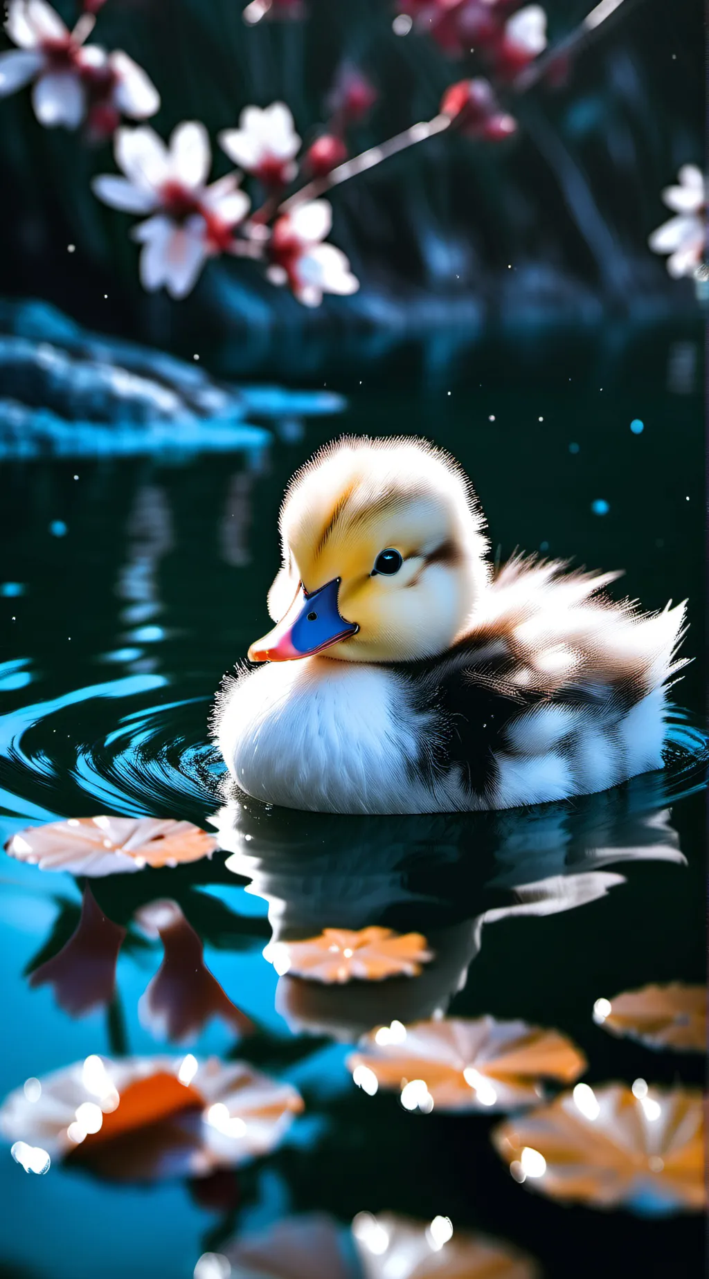 ai character: Lucifers Duckling background