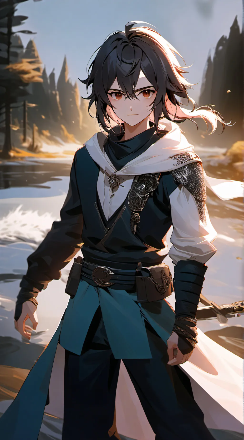 ai character: Leo background