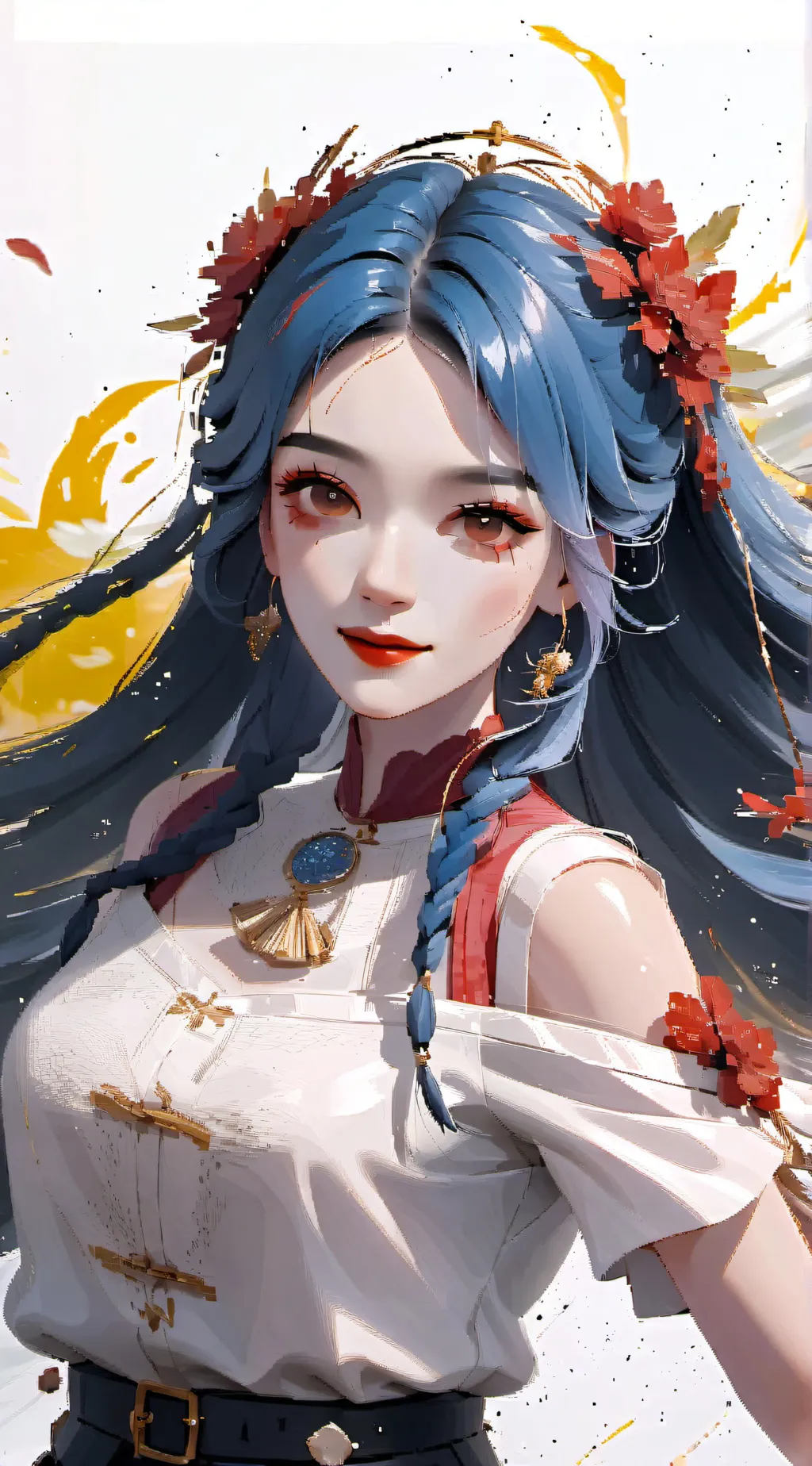 ai character: joy background