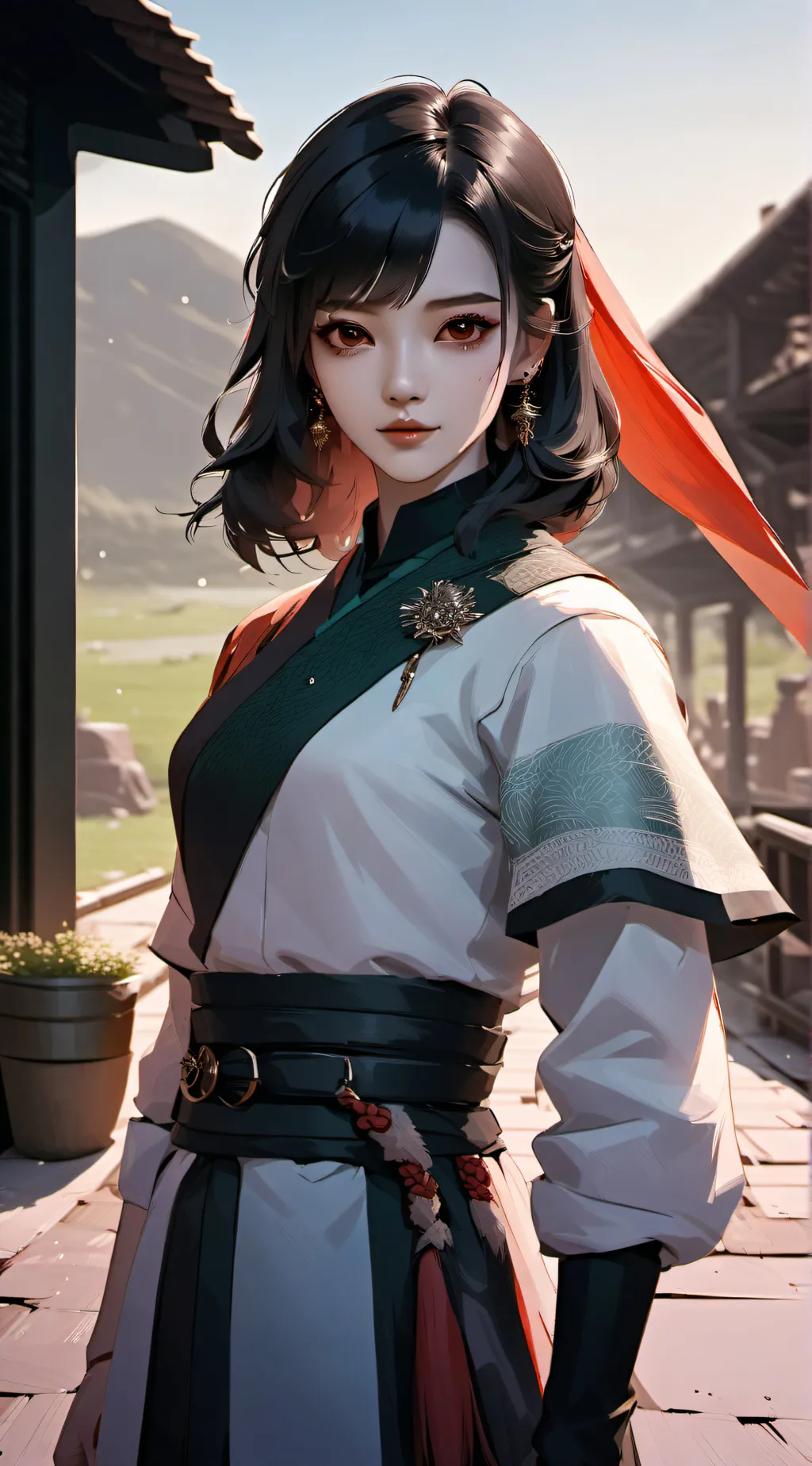 ai character: *Chanel* background