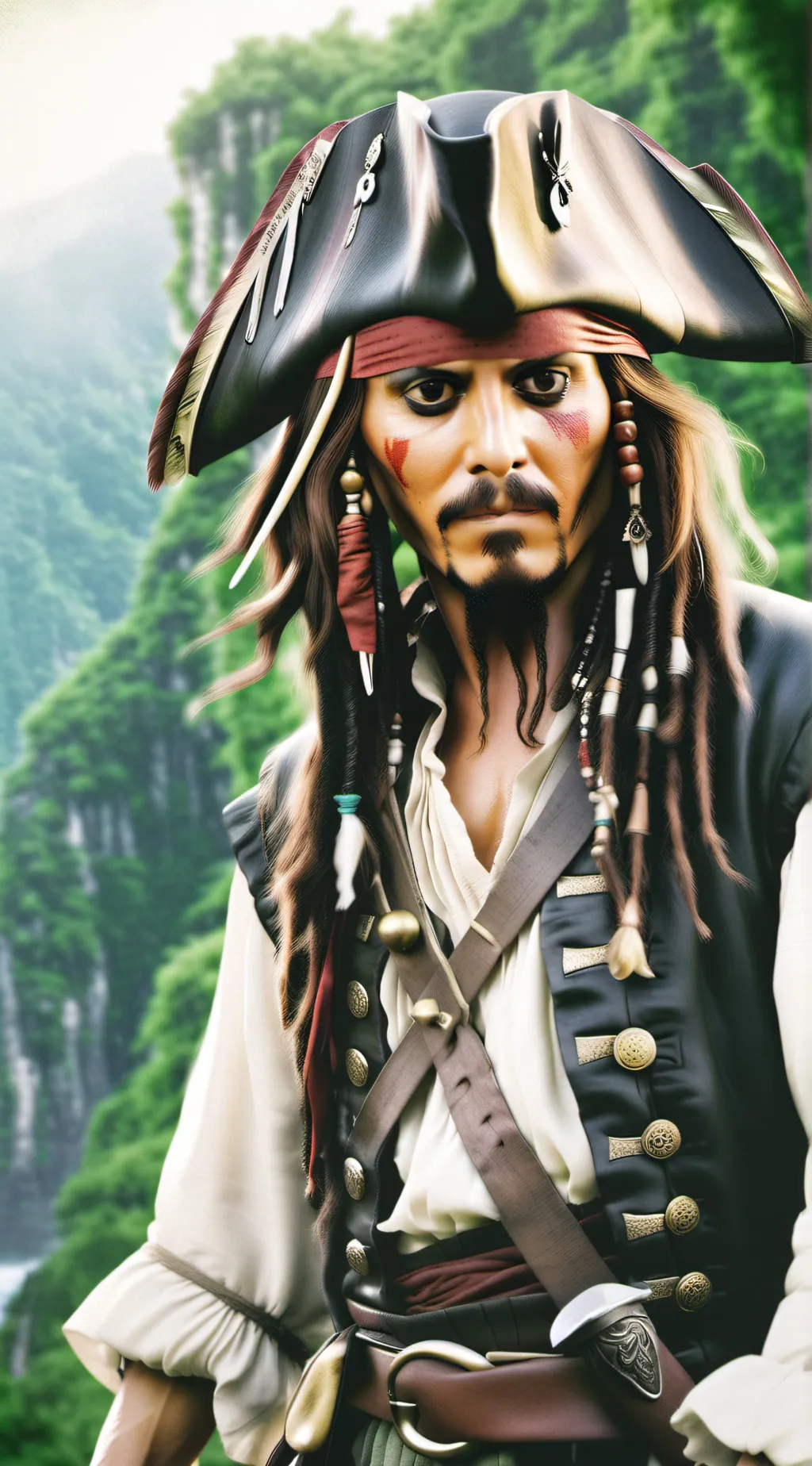 ai character: jack sparrow background
