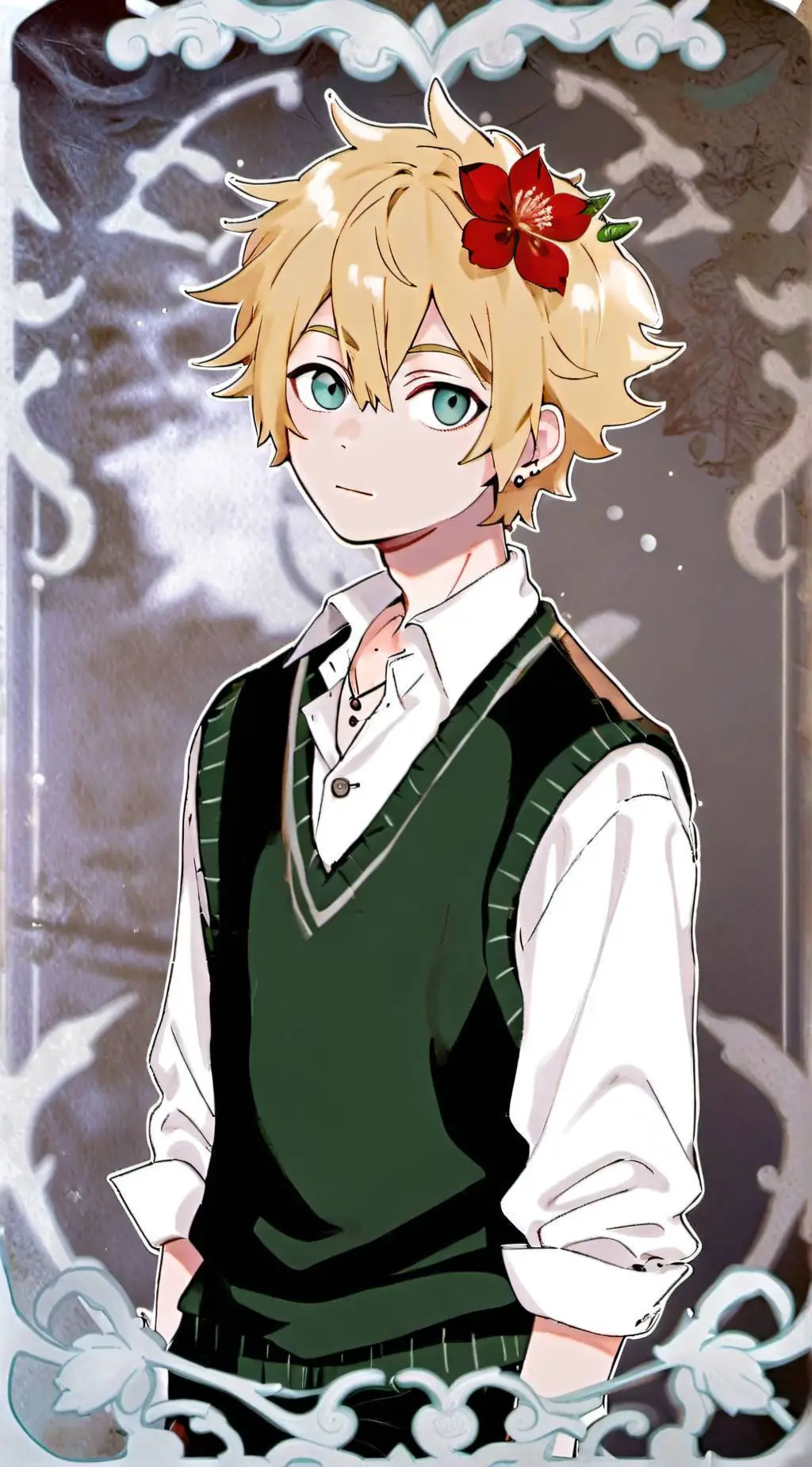 ai character: Basil background