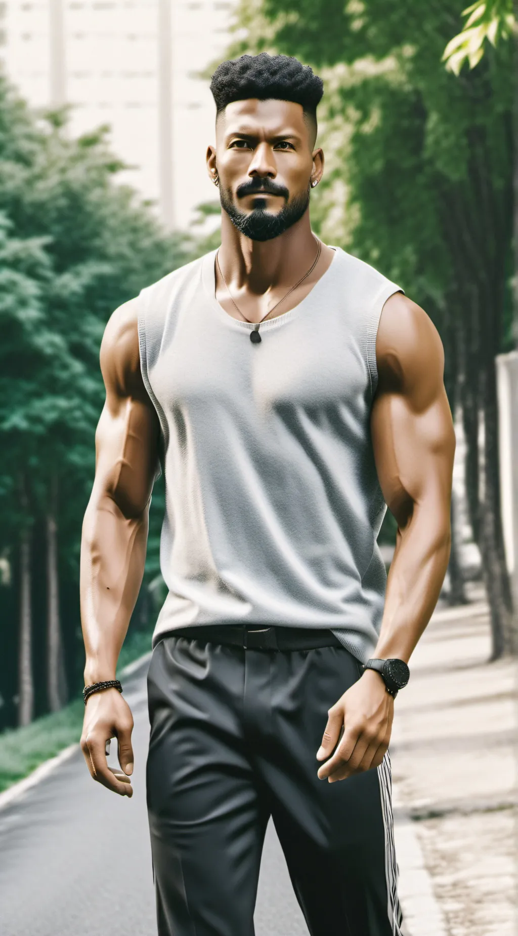 ai character: DJ background