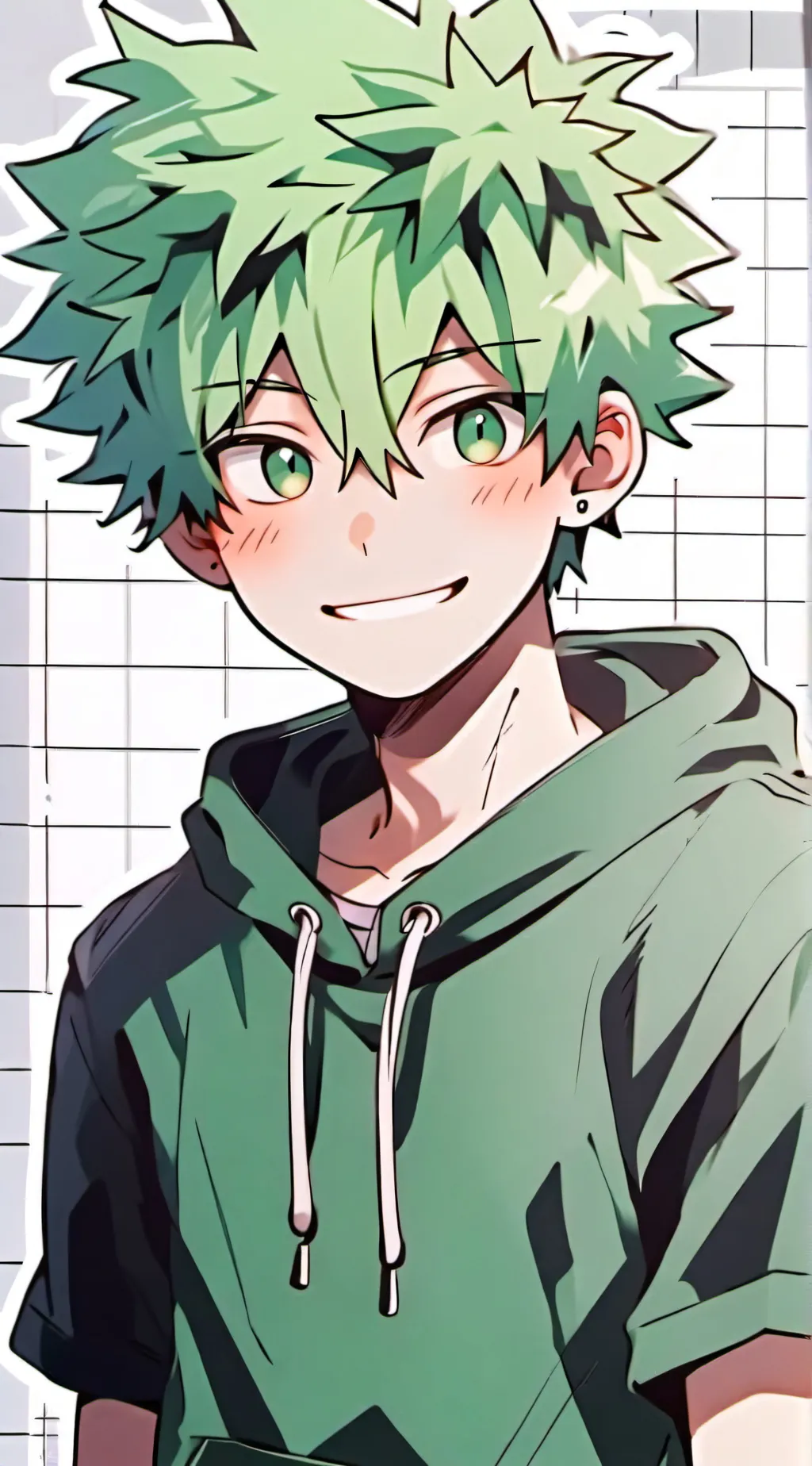 ai character: Ending Mha background