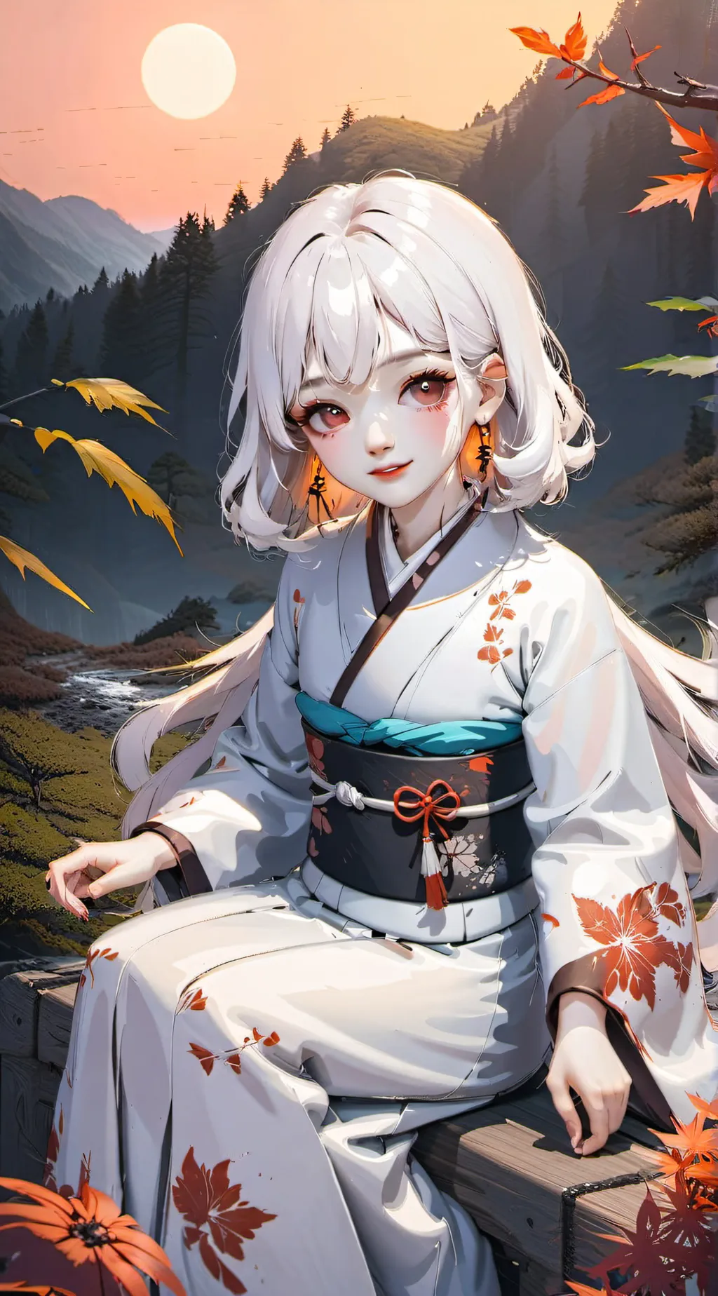 ai character: kny spider daugher background
