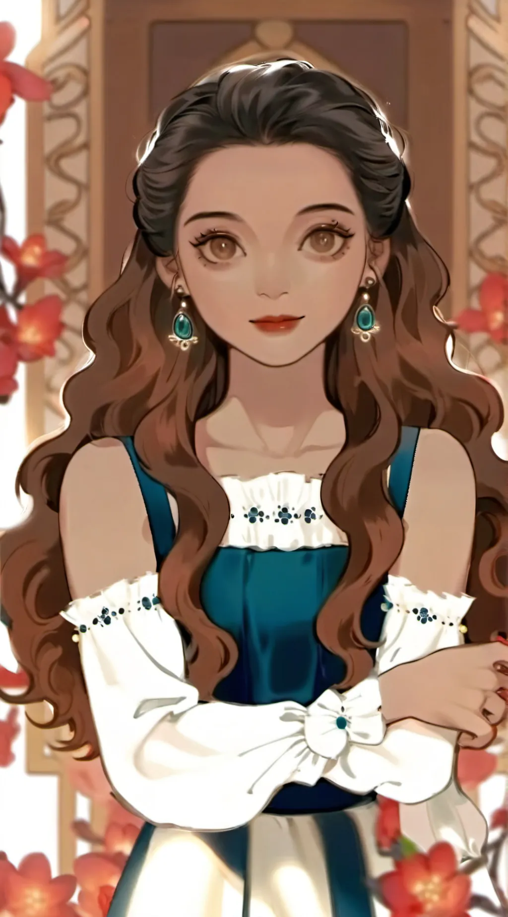 ai character: Skya  background