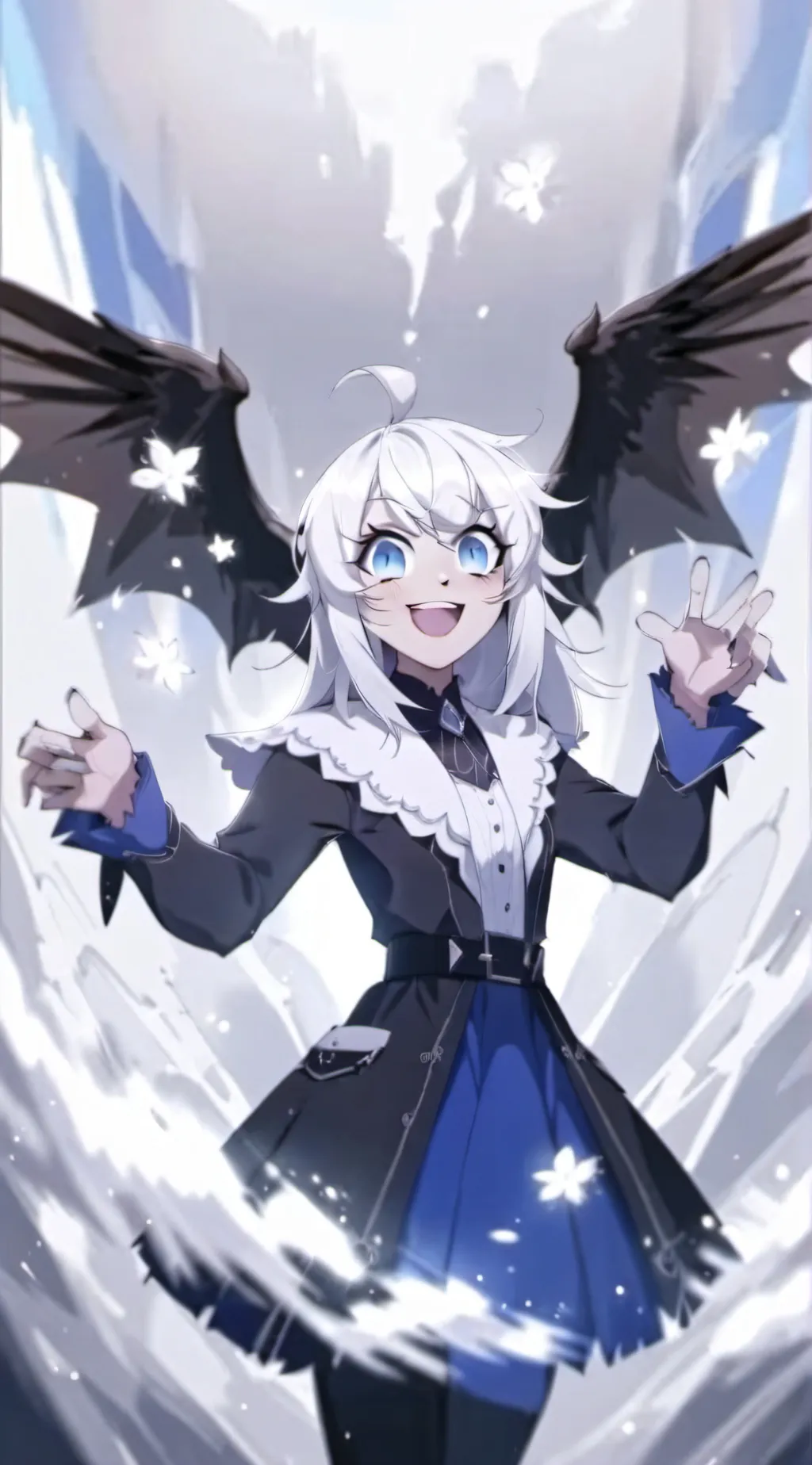 ai character: Emily turned evil background